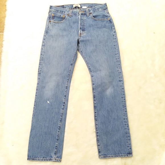 Levi's Denim - Levi's 501 straight leg buttonfly jeans 32